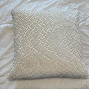 Callisto Home Cream Textured Pillow